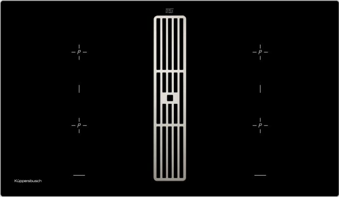 Индукционная варочная панель Kuppersbusch KMI 9850.0 SR Stainless Steel