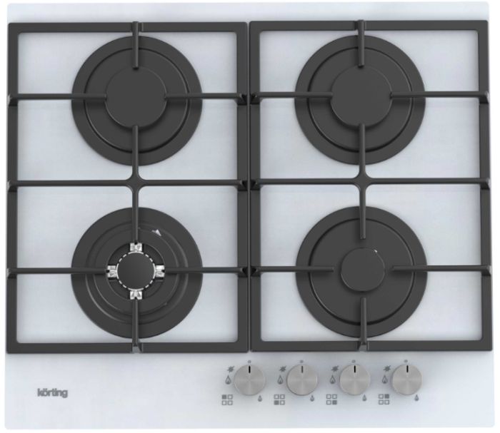 Газовая варочная панель Korting HGG 6722 CTW