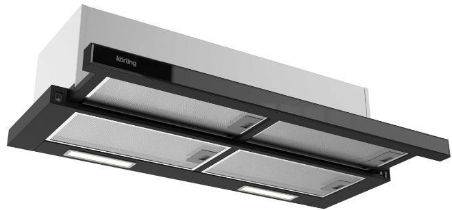 Телескопическая вытяжка Korting KHP 9815 GN