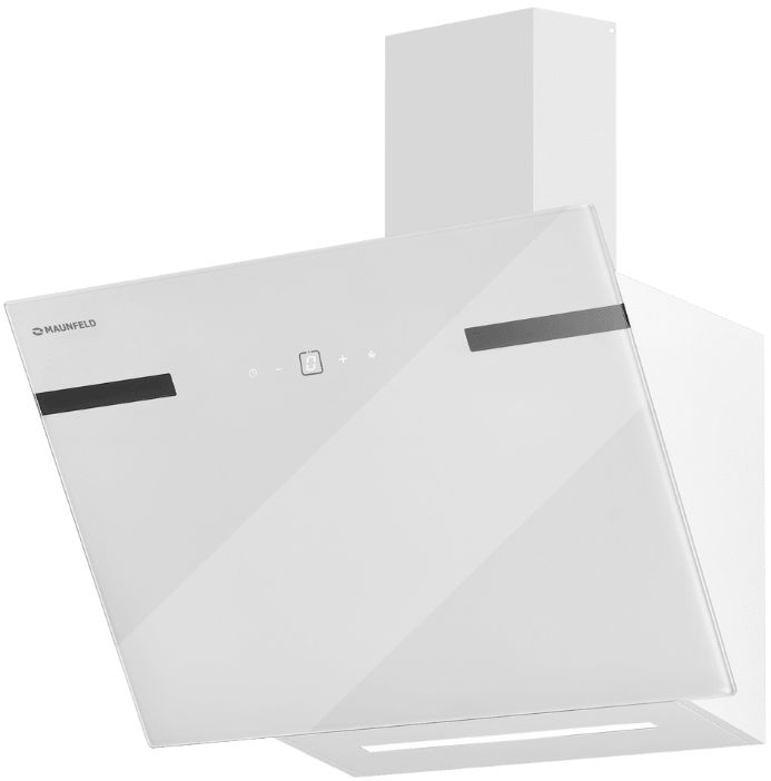 Наклонная вытяжка Maunfeld Amber 60 Glass White