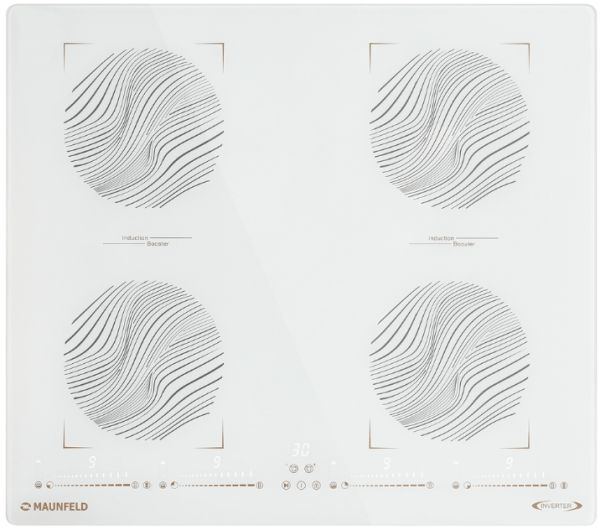 Индукционная варочная панель Maunfeld CVI594SB2WHF Inverter