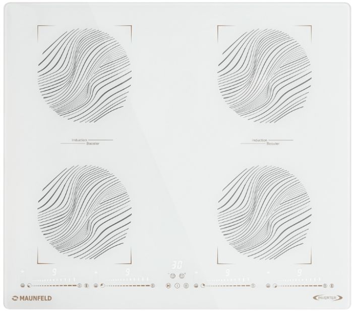 Индукционная варочная панель Maunfeld CVI594SB2WHF Inverter