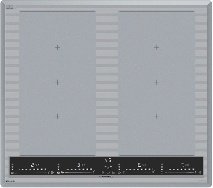 Индукционная варочная панель Maunfeld CVI594SF2MBL LUX Inverter
