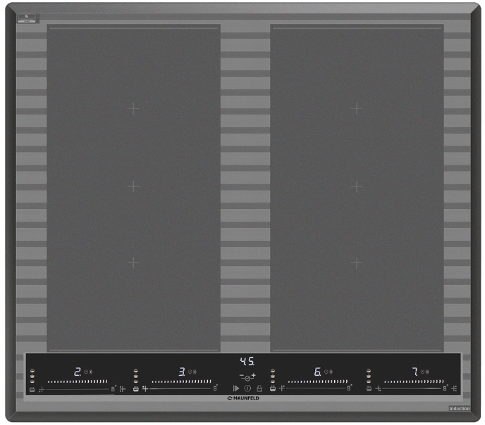 Индукционная варочная панель Maunfeld CVI594SF2MDGR LUX