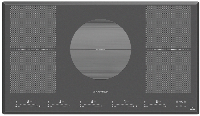 Индукционная варочная панель Maunfeld CVI905SFDGR