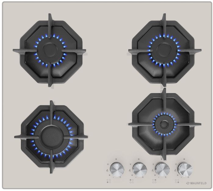 Газовая варочная панель Maunfeld EGHG.64.2CBG/G