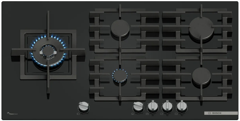 Газовая варочная панель Bosch PPM9A6I40
