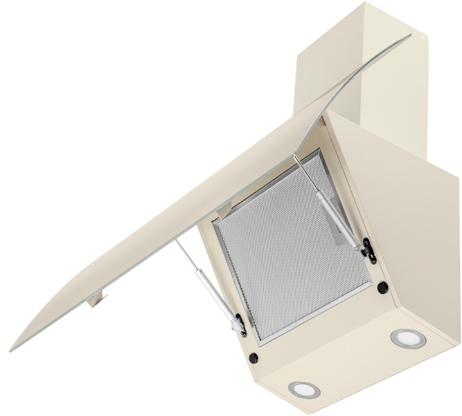 Наклонная вытяжка Maunfeld SKY STAR CHEF 60 бежевый