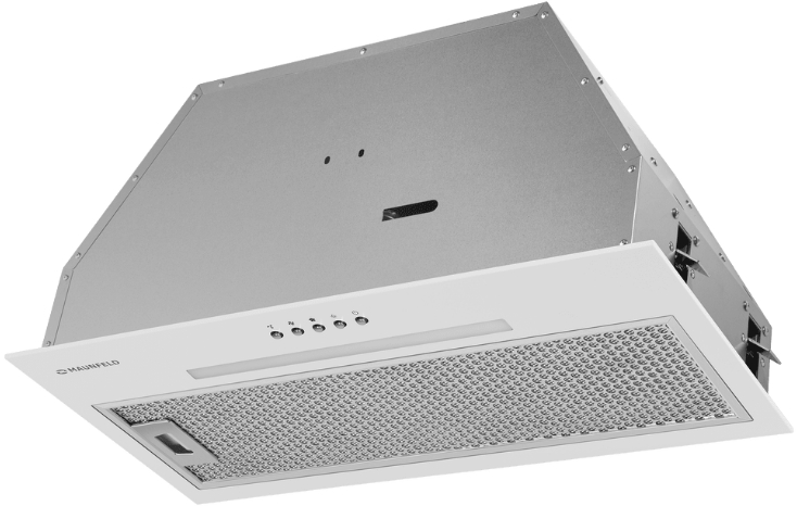 Полновстраиваемая вытяжка Maunfeld TRAPEZE 603EM белый