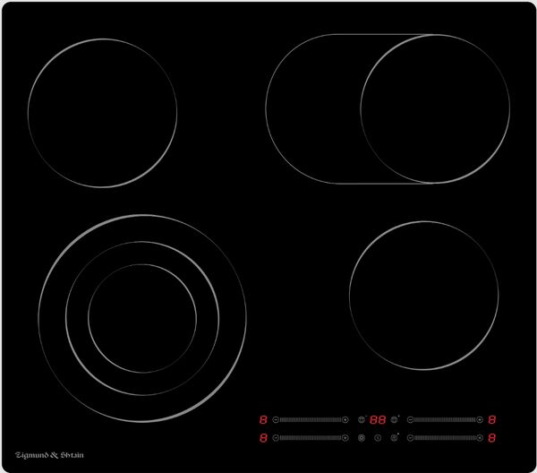 Электрическая варочная панель Zigmund & Shtain CN 44.6 B
