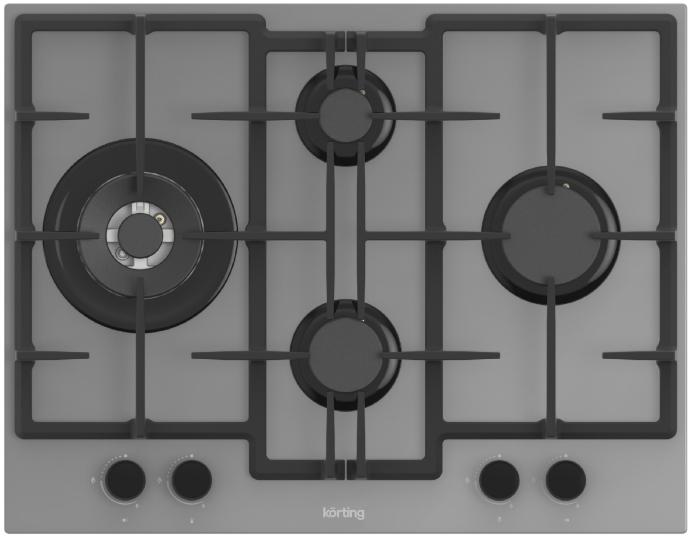 Газовая варочная панель Korting HGG 67009 CQTGr