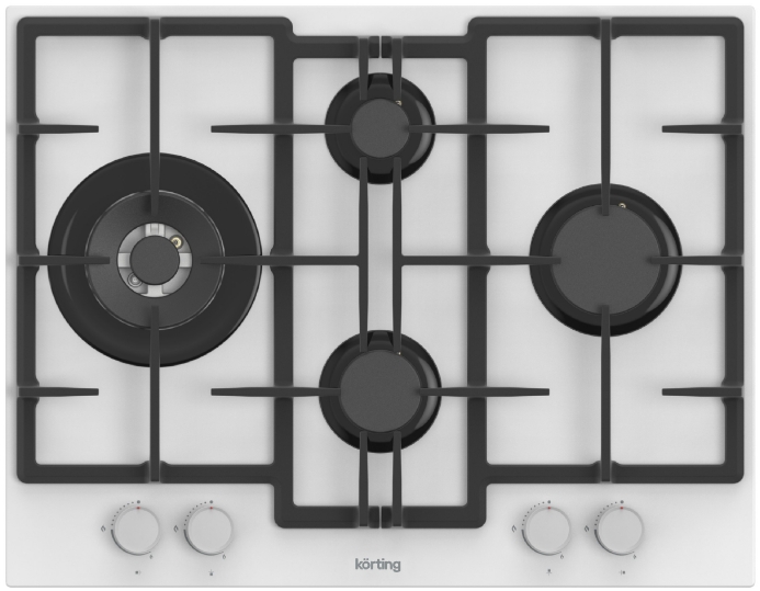 Газовая варочная панель Korting HGG 67009 CQTW