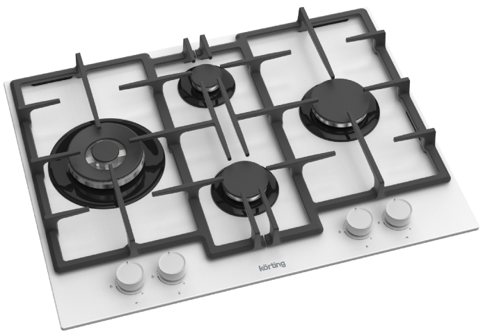 Газовая варочная панель Korting HGG 67009 CQTW