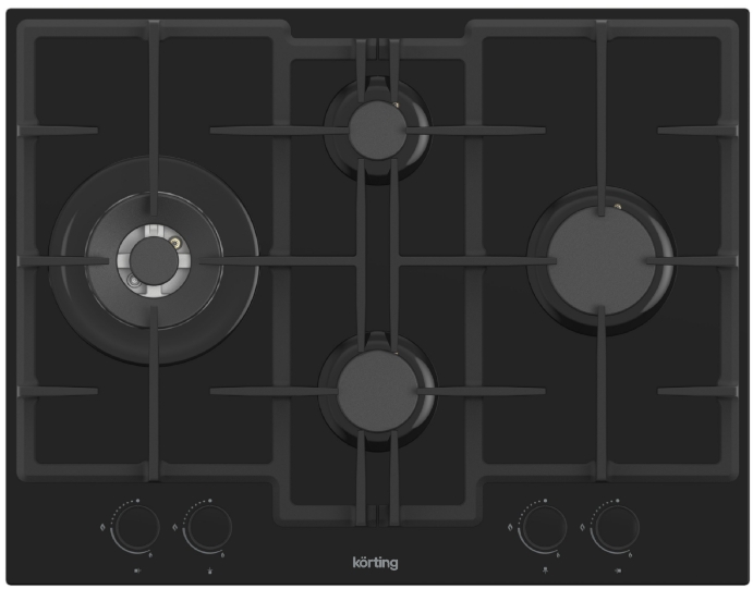 Газовая варочная панель Korting HGG 67009 CQTN