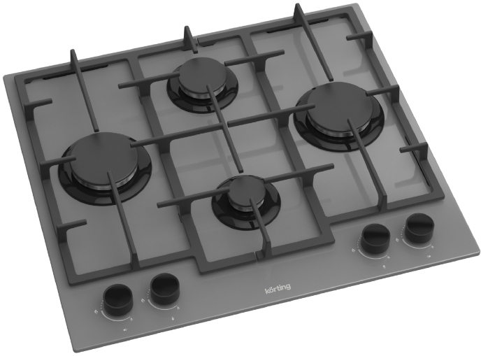 Газовая варочная панель Korting HGG 6301 CGr