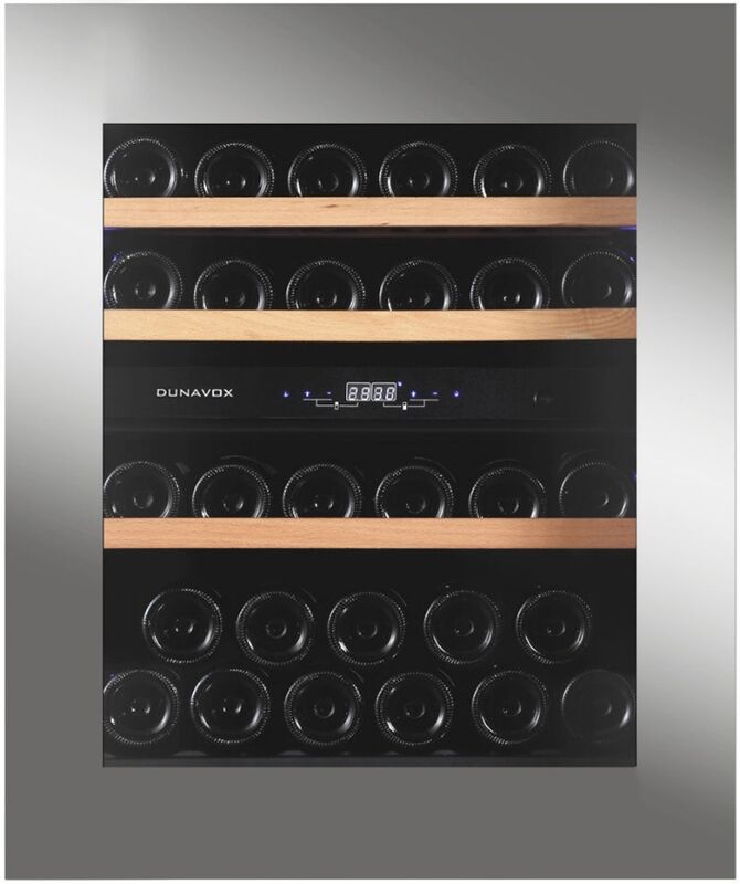 Встраиваемый винный шкаф Dunavox DAVG-32.80DSS.TO