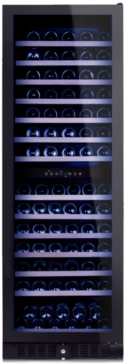 Встраиваемый винный шкаф Dunavox DX-166.428DBK