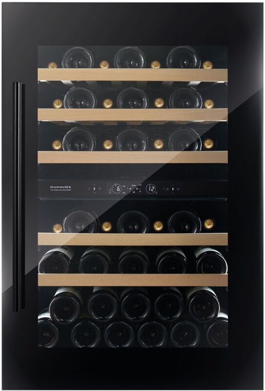 Встраиваемый винный шкаф Dunavox DVS-44.120DB