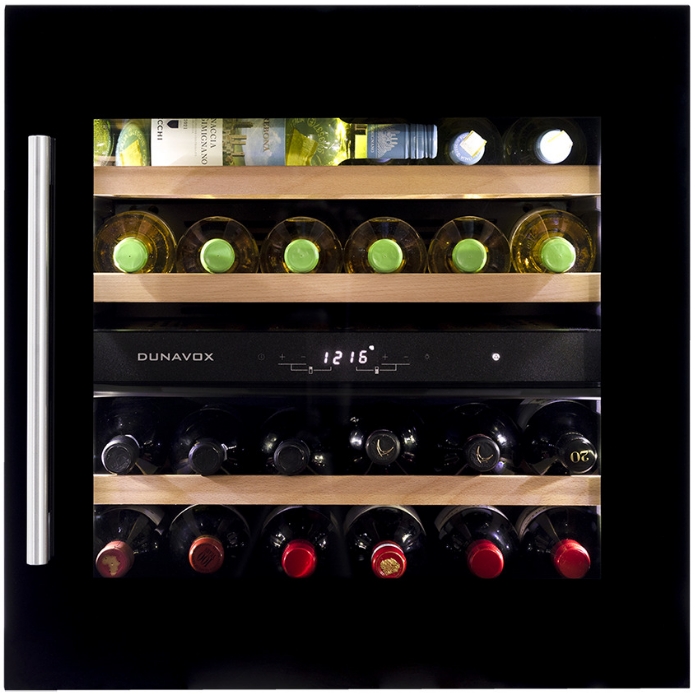 Встраиваемый винный шкаф Dunavox DAVS-25.63DB