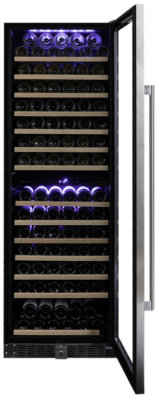 Встраиваемый винный шкаф Dunavox DX-166.428SDSK