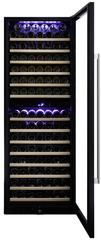 Встраиваемый винный шкаф Dunavox DX-181.490DBK
