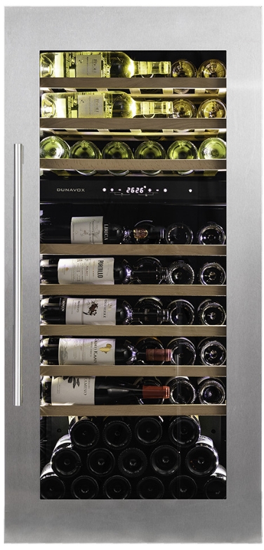 Встраиваемый винный шкаф Dunavox DAVG-72.185DSS.TO