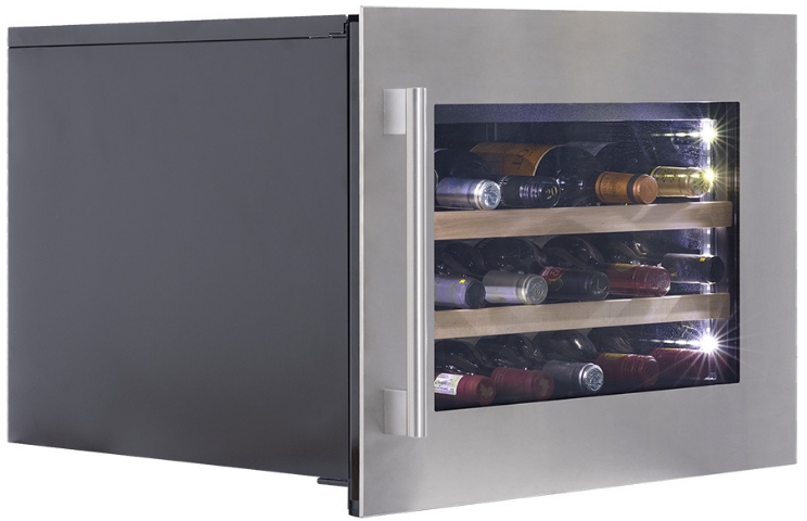 Встраиваемый винный шкаф Dunavox DAVS-18.46SS