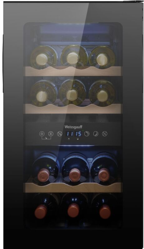 Винный шкаф Weissgauff WWC-16 DualZone Compressor
