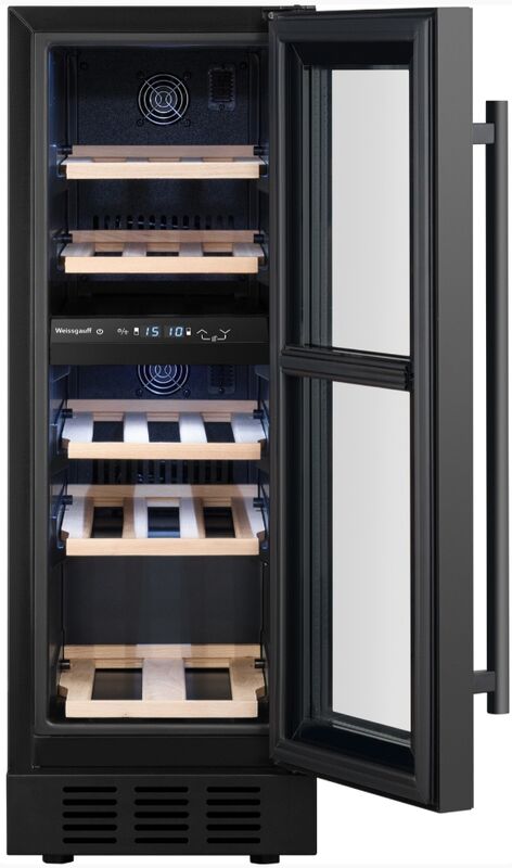 Встраиваемый винный шкаф Weissgauff WWCI-16 DB DualZone