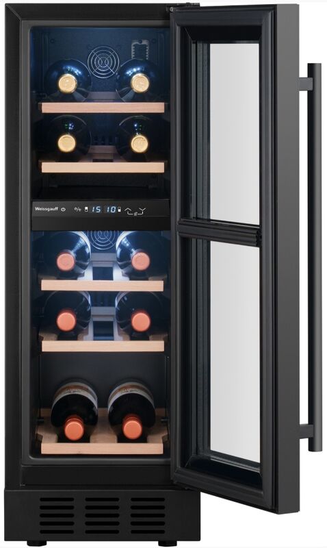 Встраиваемый винный шкаф Weissgauff WWCI-16 DB DualZone