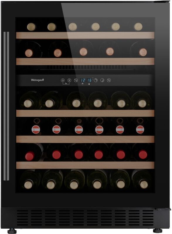 Встраиваемый винный шкаф Weissgauff WWC-46 DB DualZone