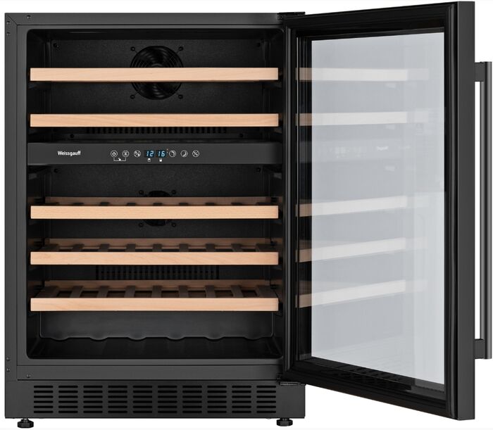 Встраиваемый винный шкаф Weissgauff WWC-46 DB DualZone