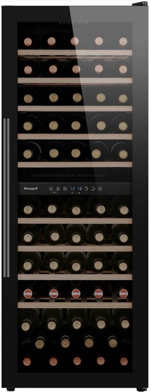 Винный шкаф Weissgauff WWC-77 DB DualZone