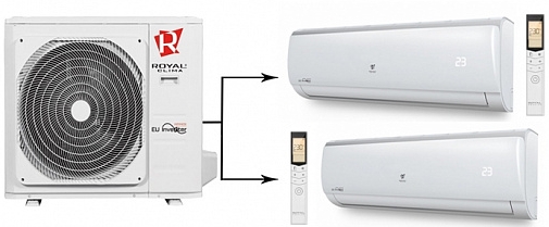 Мульти сплит-система Royal Clima 2RFM-18HN/RCI-TM09HN*2шт
