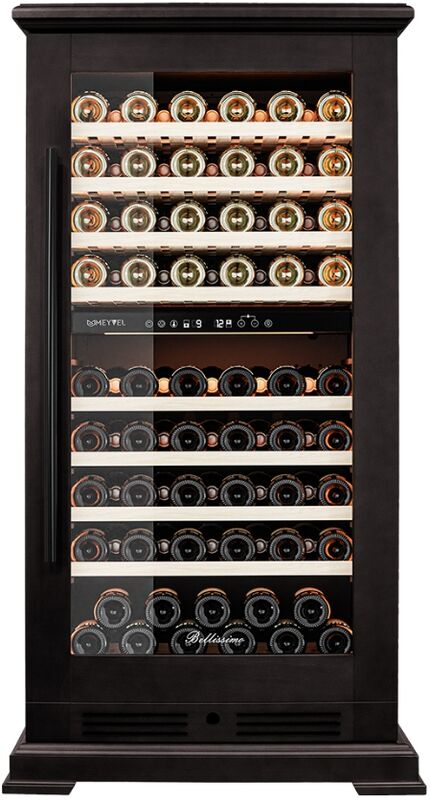 Винный шкаф Meyvel MV99PRO-KBT2 Тёмный шоколад