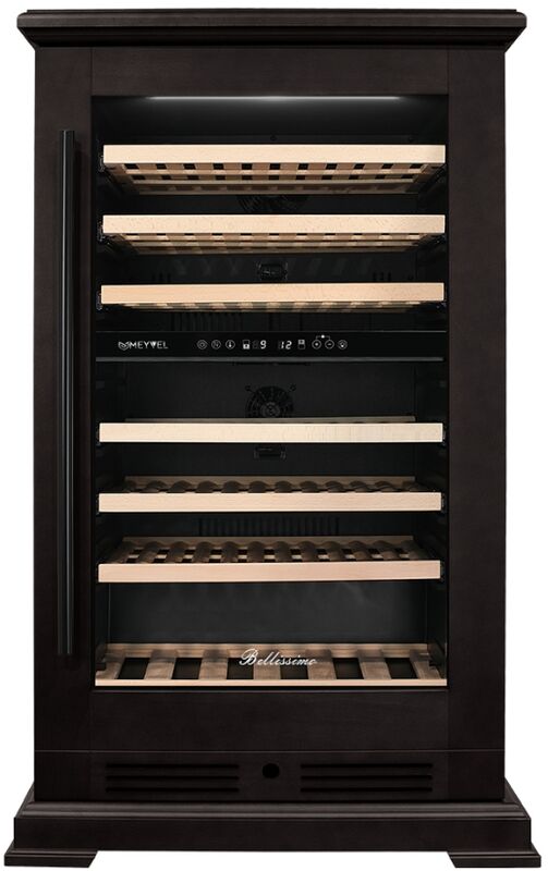 Винный шкаф Meyvel MV77PRO-KBT2 Тёмный шоколад