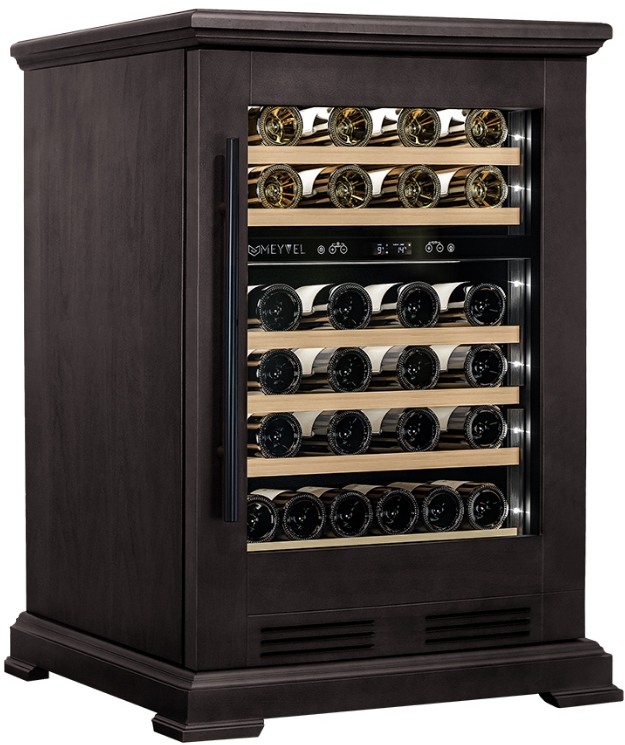 Винный шкаф Meyvel MV46PRO-KBT2 Тёмный шоколад