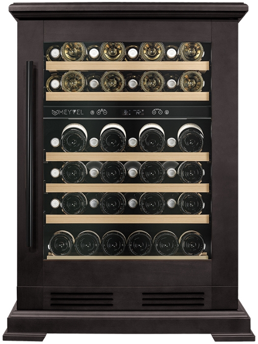 Винный шкаф Meyvel MV46PRO-KBT2 Тёмный шоколад
