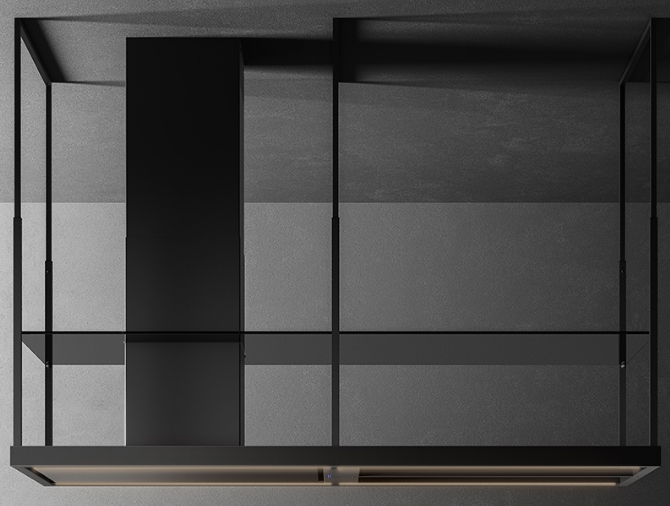 Островная вытяжка Falmec Europa Evo IS 175 Black