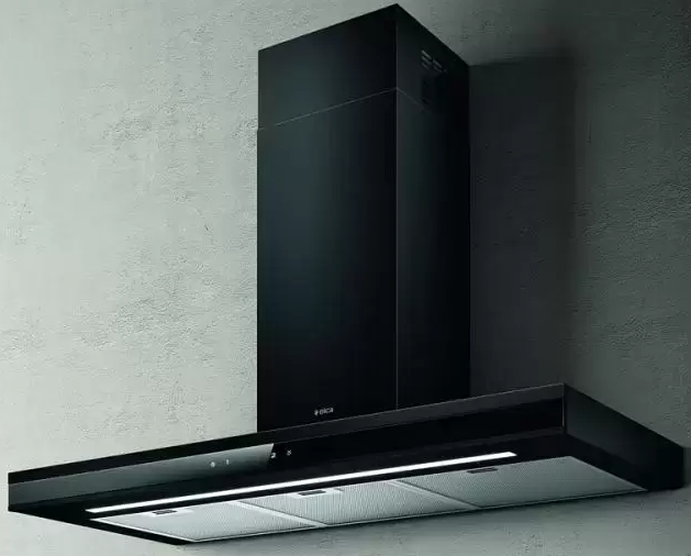Каминная вытяжка Elica ADELE BL MAT/A/90