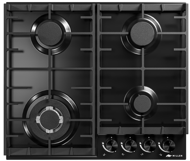 Газовая варочная панель Millen MGH 602 BL