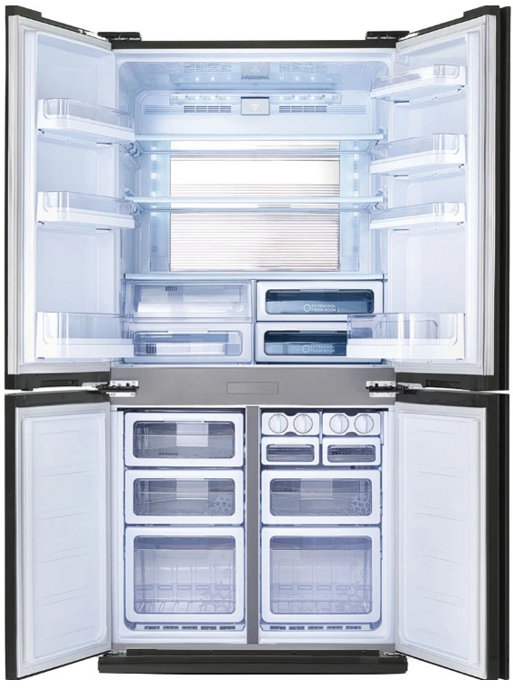 Многокамерный холодильник Sharp SJGX98PBK