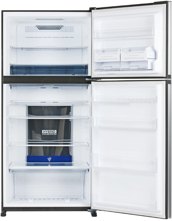 Двухкамерный холодильник Sharp SJXG60PGBK