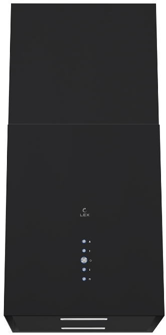 Каминная вытяжка LEX ALTO 400 BLACK