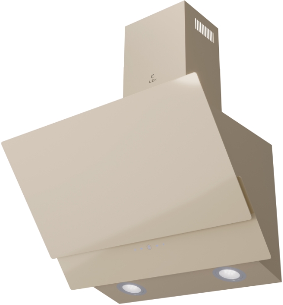 Наклонная вытяжка LEX ARIA 600 IVORY