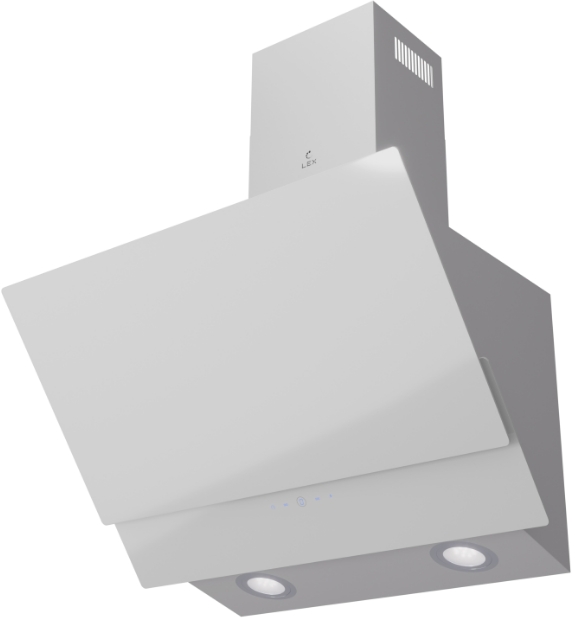 Наклонная вытяжка LEX ARIA 600 WHITE