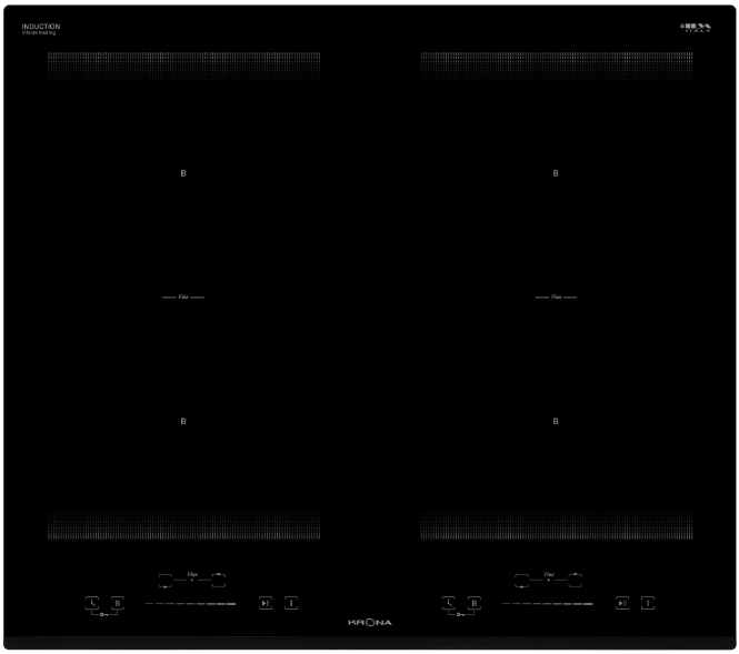 Индукционная варочная поверхность Krona ETERNO 60 BL