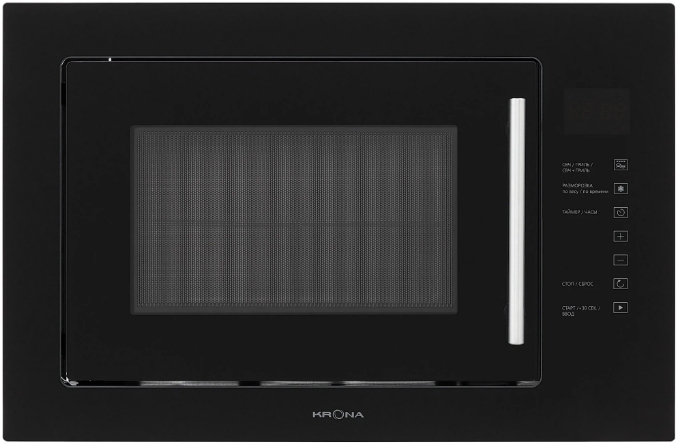 Встраиваемая микроволновая печь Krona RIFLESSO 60 BL V2
