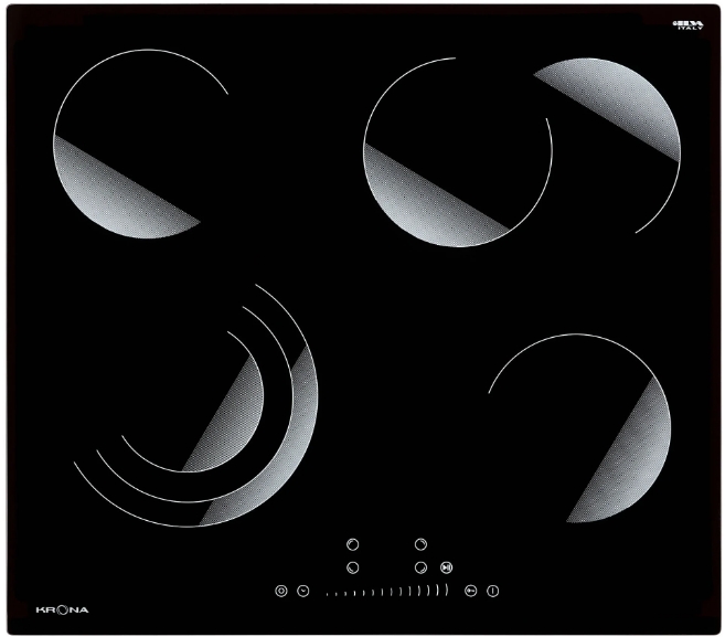 Электрическая варочная поверхность Krona BRILLARE 60 BL