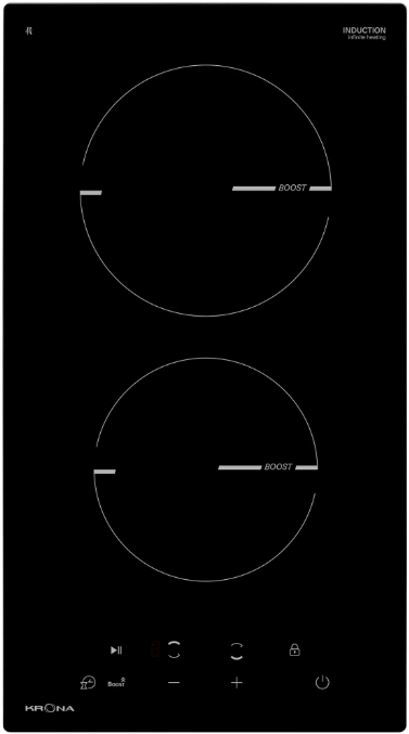 Индукционная варочная поверхность Krona MAGIER 30 BL 2BTK